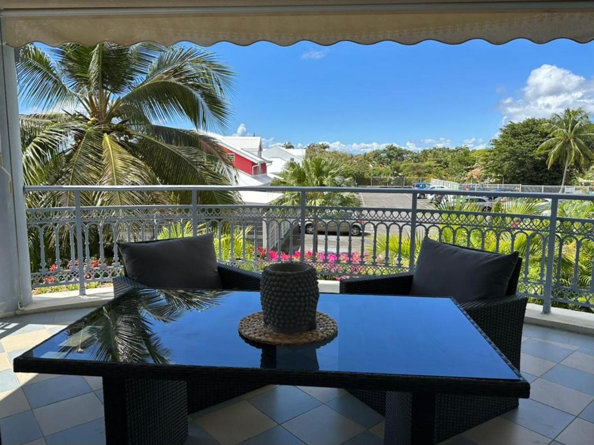 Grand Studio Zen Idealement Situe A Saint-Francois Avec Piscine Et Terrasse Dış mekan fotoğraf